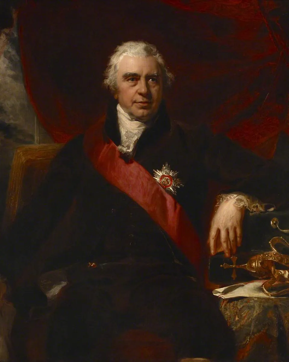Sir Joseph Banks (1743–1820), President of the Royal Society, Trustee of the British Museum by Thomas Lawrence — original painting reproduced as a hand-painted oil on canvas