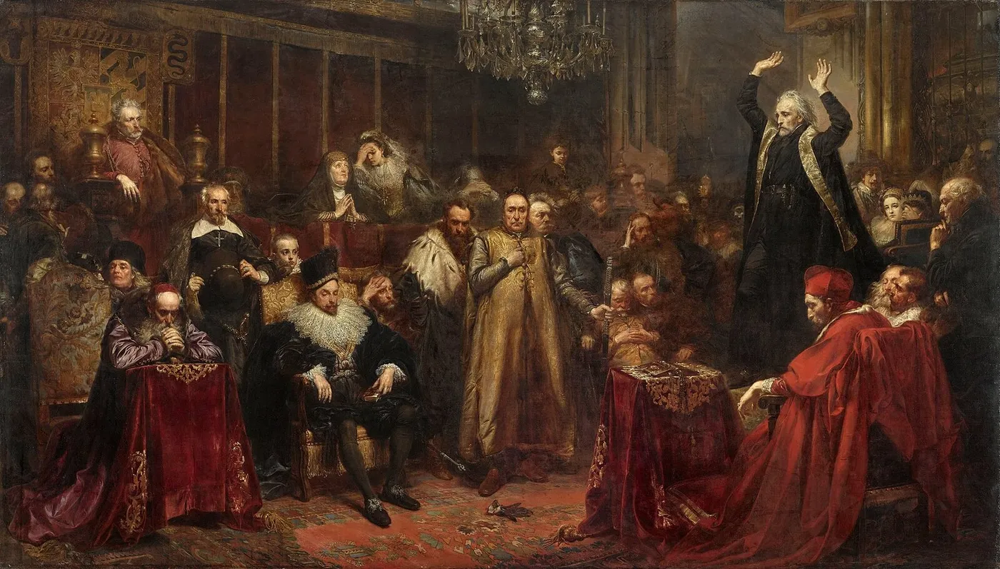 Skarga's Sermon — Jan Matejko