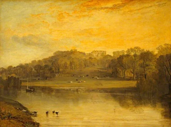 Somer Hill, Tonbridge (1811) by J. M. W. Turner — original painting reproduced as a hand-painted oil on canvas