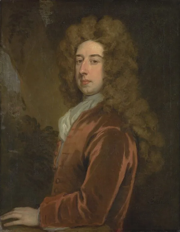 Spencer Compton, Earl of Wilmington (1710) by Godfrey Kneller — original painting reproduced as a hand-painted oil on canvas