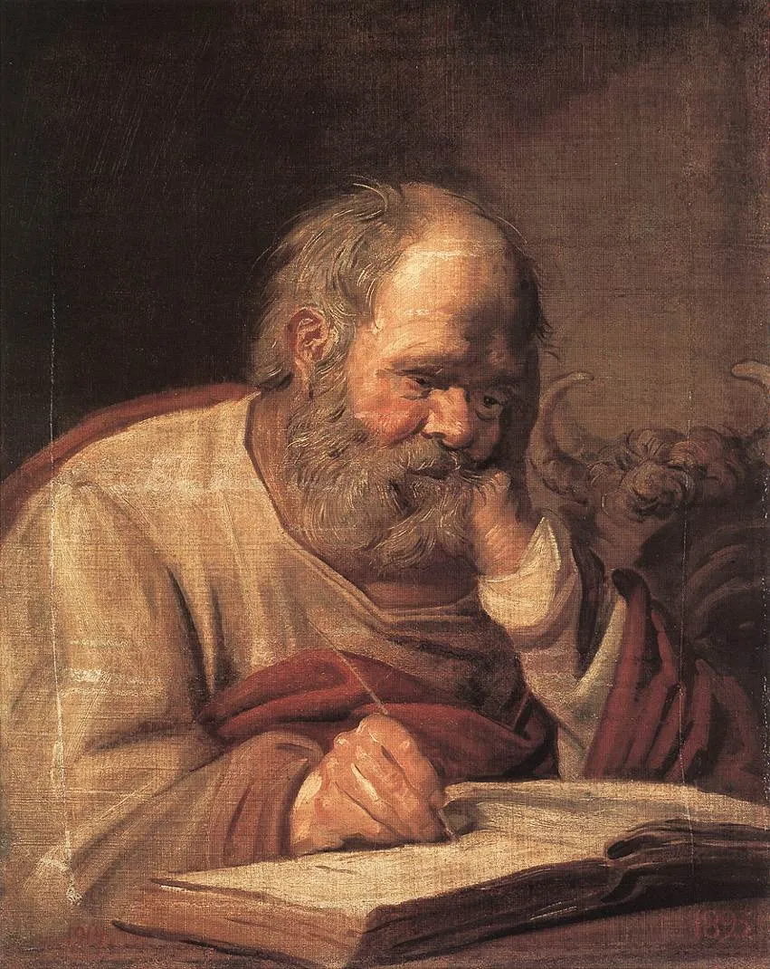 St. Luke — Frans Hals