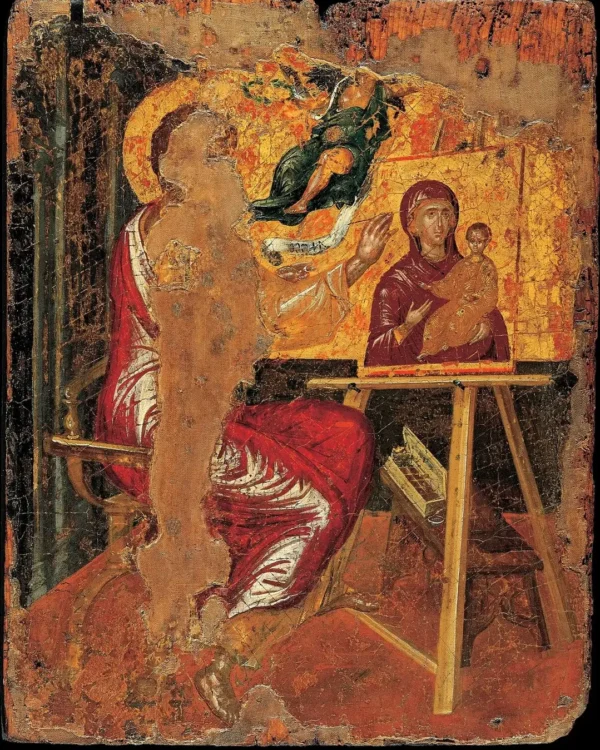 St Luke painting the Virgin — El Greco
