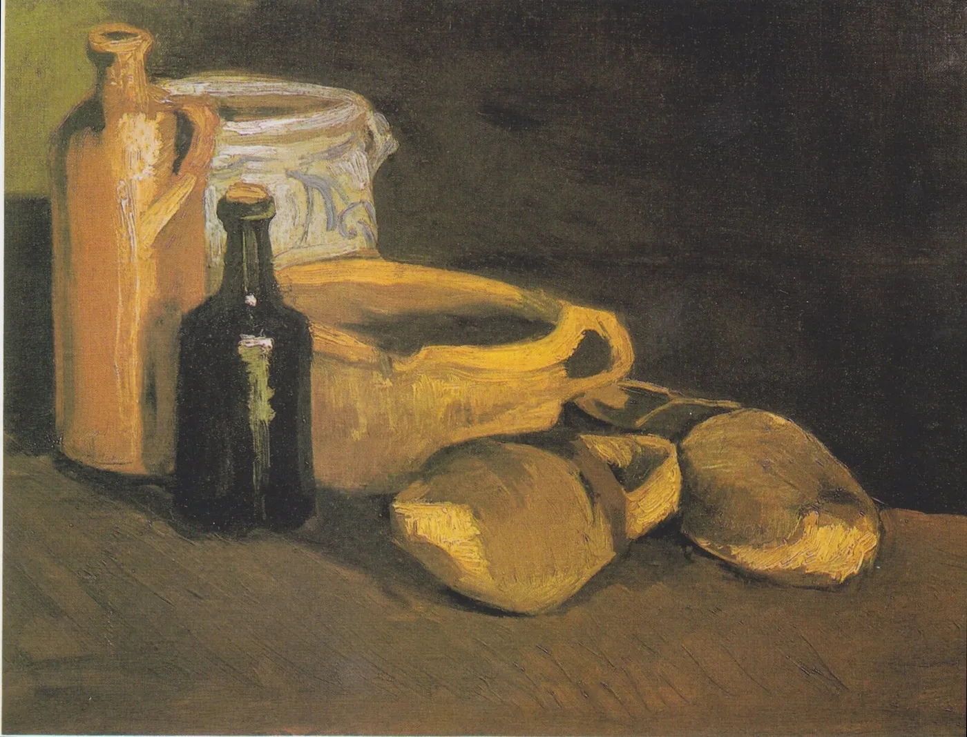 Still Life with Clogs and Pots — Vincent van Gogh