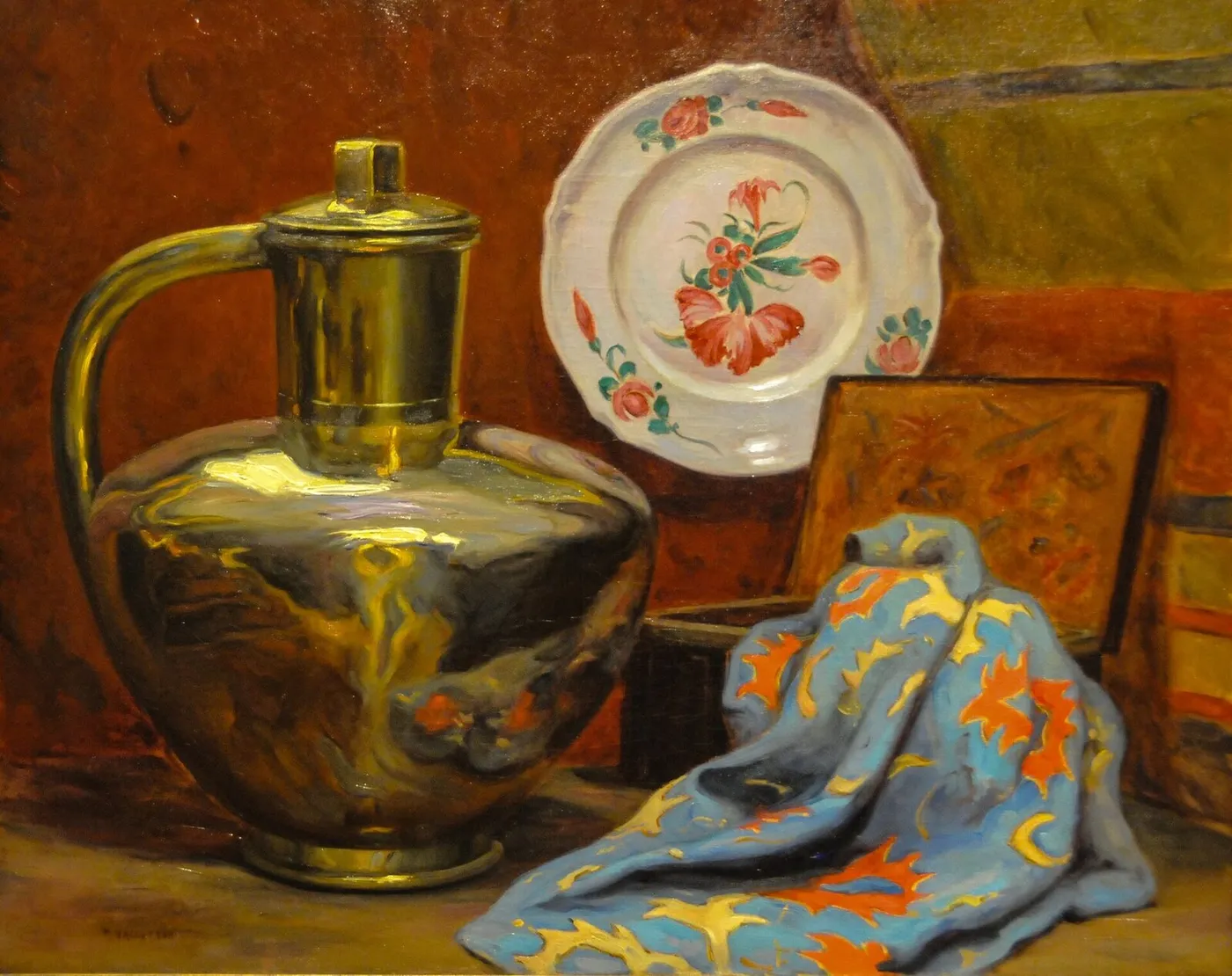 Still Life with Pitcher and Plate — Félix Vallotton