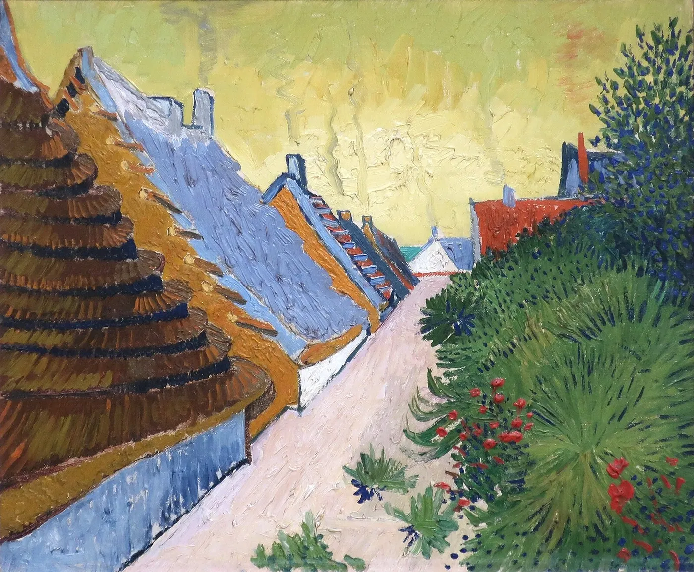 Street in Saintes-Maries — Vincent van Gogh