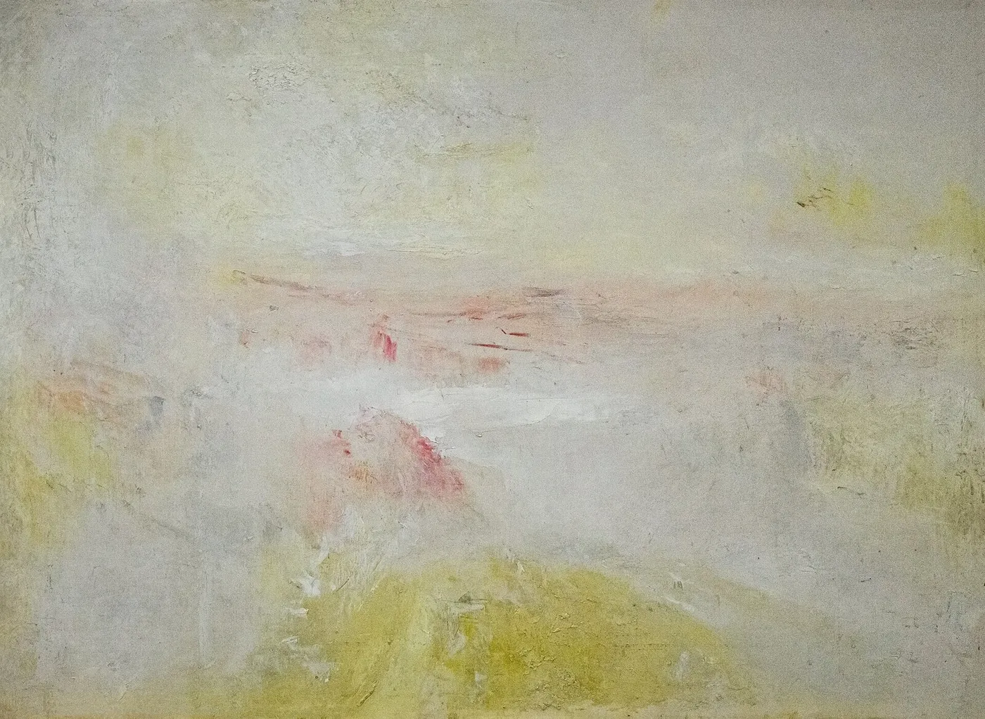 Sunset From the Top of the Rigi (1844) by J. M. W. Turner — original painting reproduced as a hand-painted oil on canvas