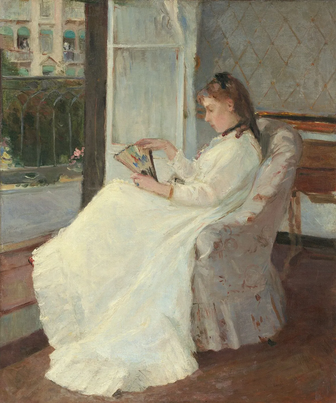 The Artist's Sister at a Window — Berthe Morisot
