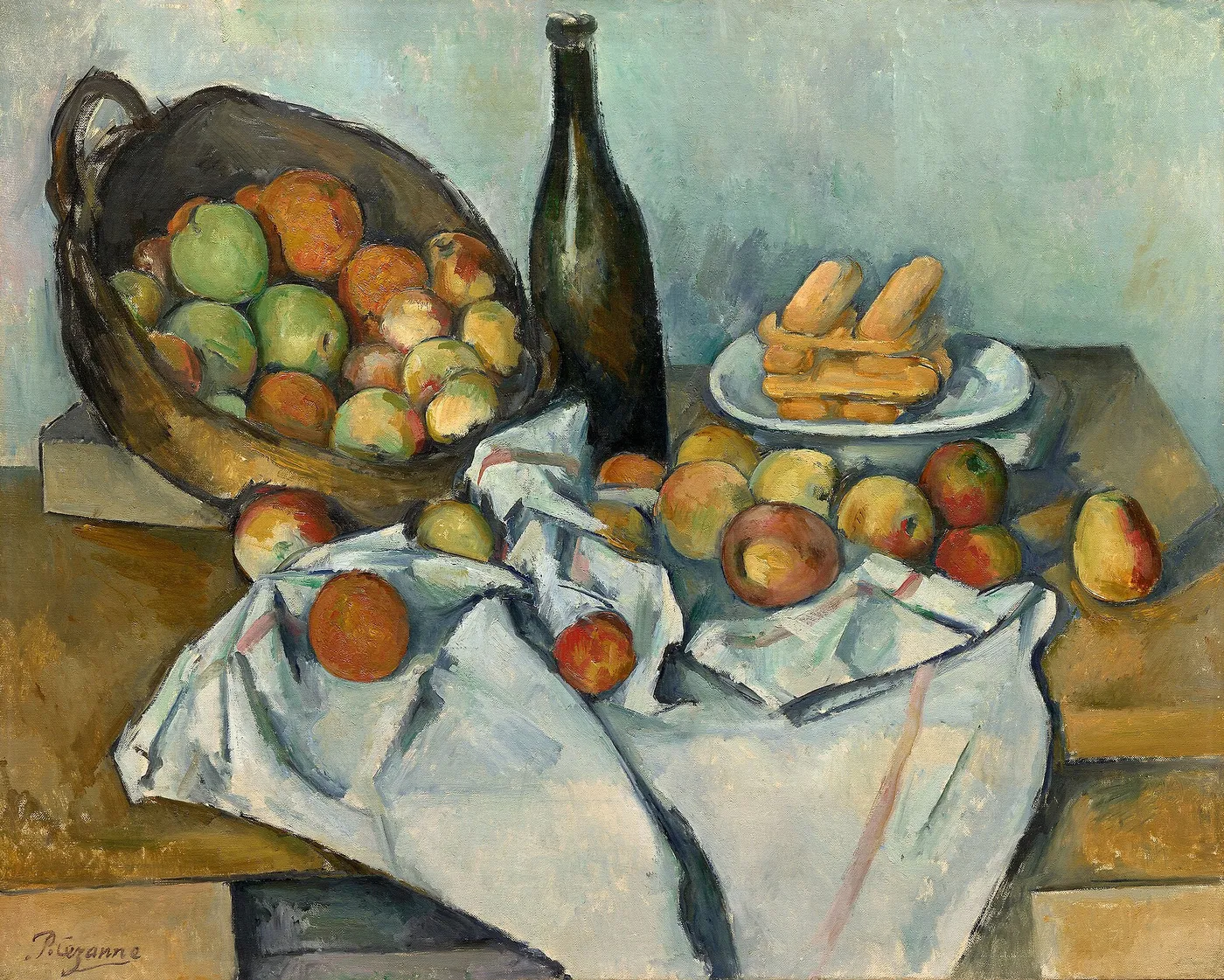 The Basket of Apples — Paul Cézanne