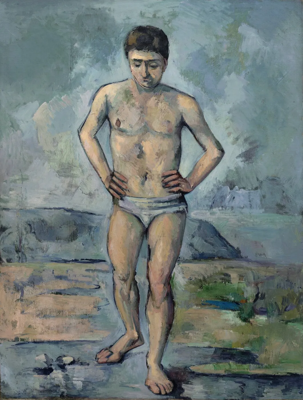 The Bather — Paul Cézanne
