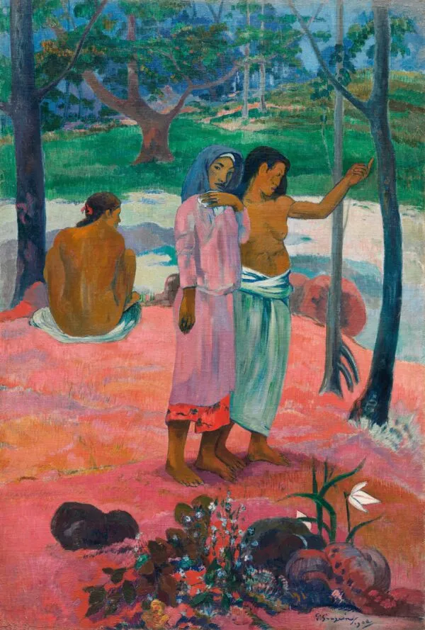 The Call (1902) by Paul Gauguin — original painting reproduced as a hand-painted oil on canvas
