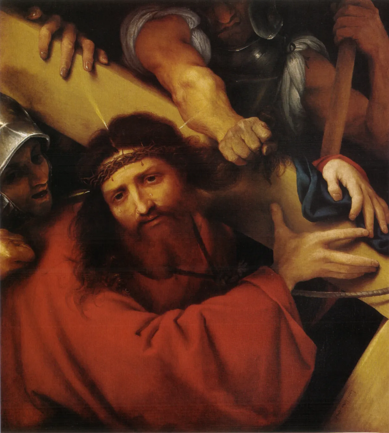 The Carrying of the Cross — Lorenzo Lotto