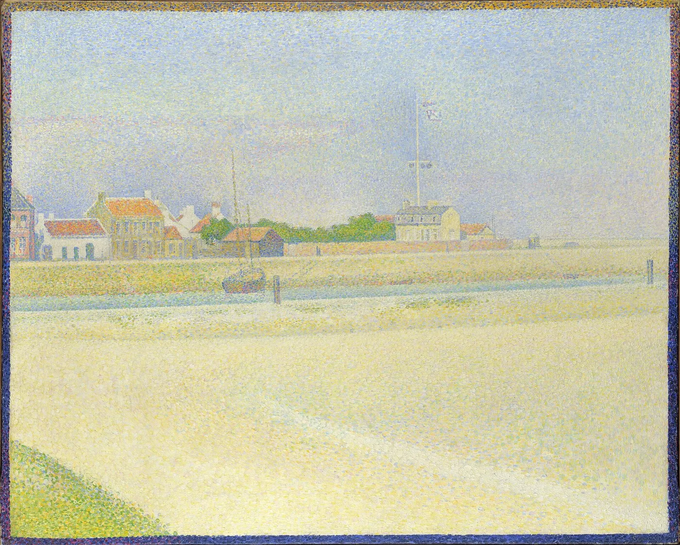 The Channel of Gravelines, Grand Fort-Philippe — Georges Seurat