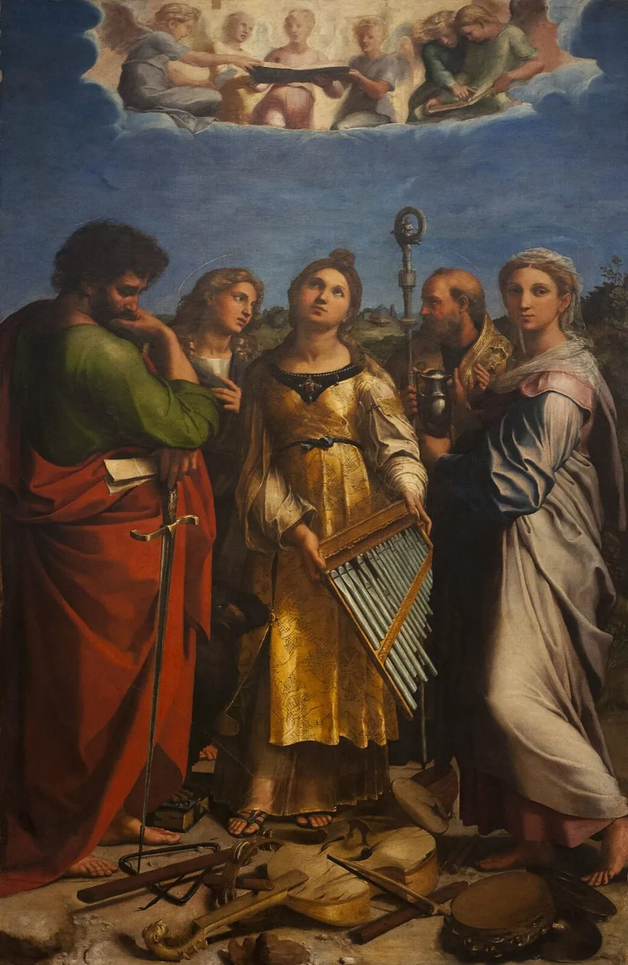 The Ecstasy of Saint Cecilia — Raphael