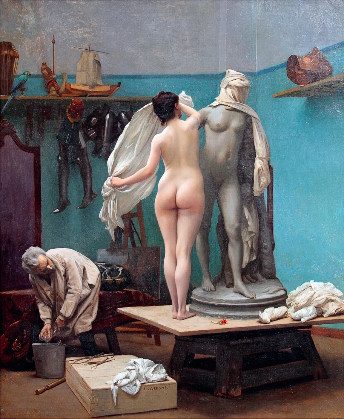 The End of the Session — Jean-Léon Gérôme