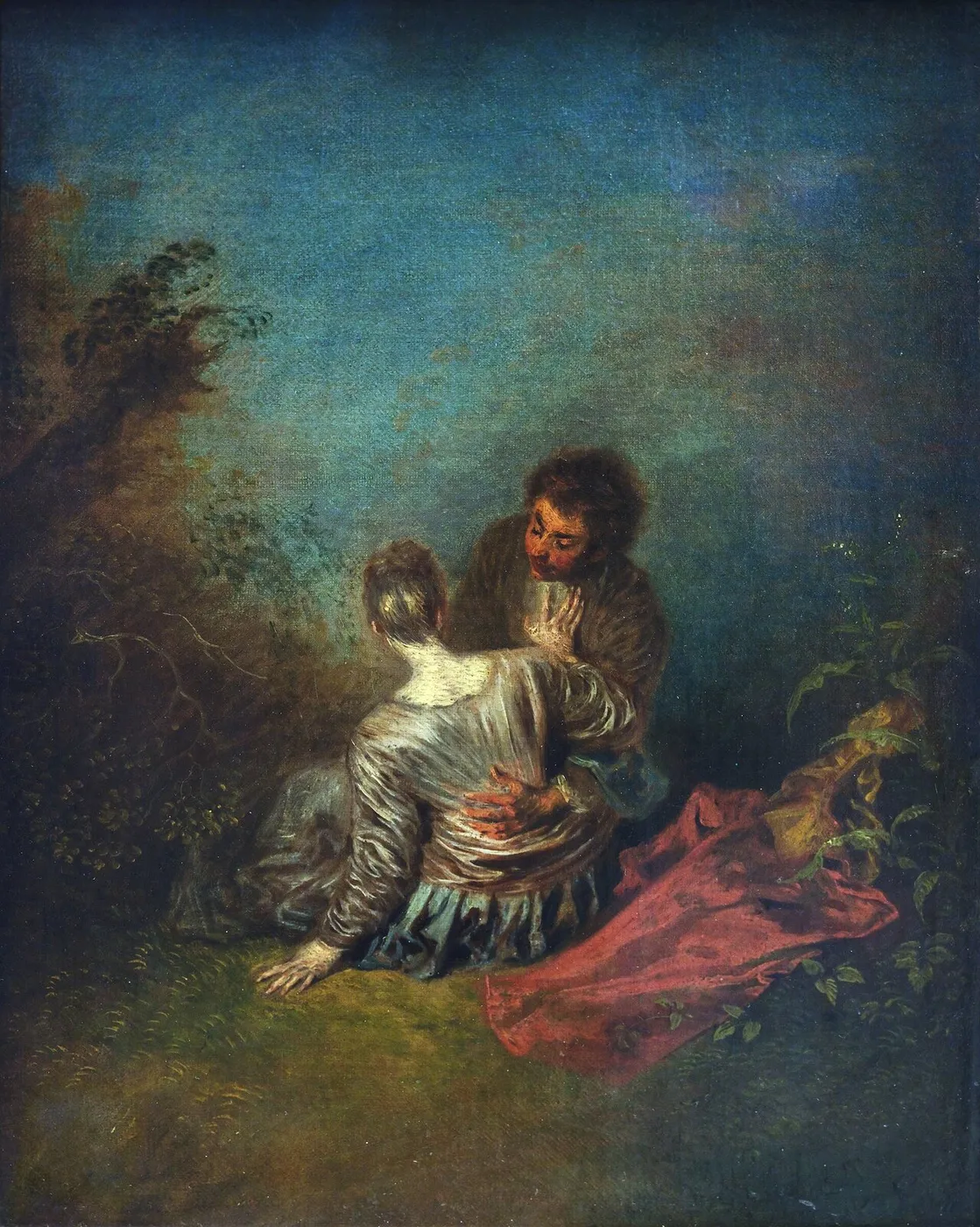The Faux Pas — Jean-Antoine Watteau