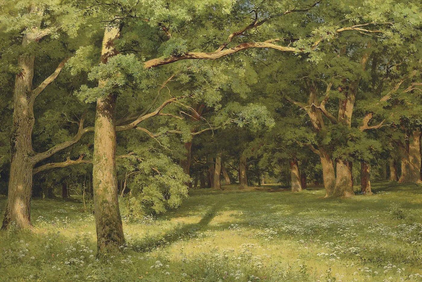 The Forest Clearing — Ivan Shishkin