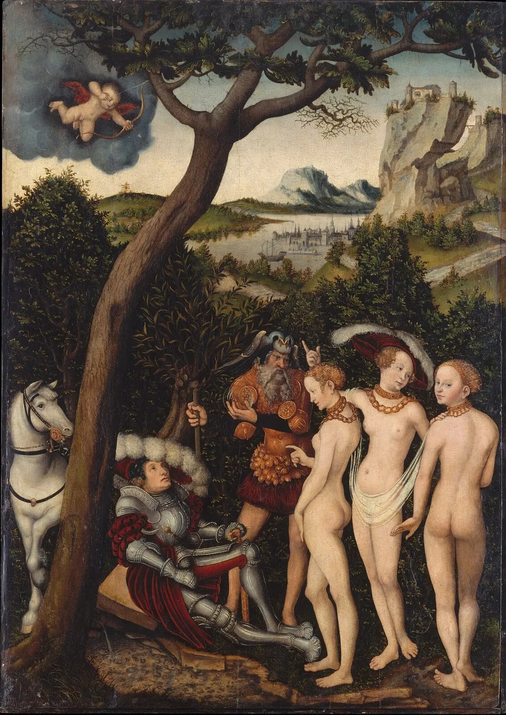 The Judgment of Paris — Lucas Cranach the Elder