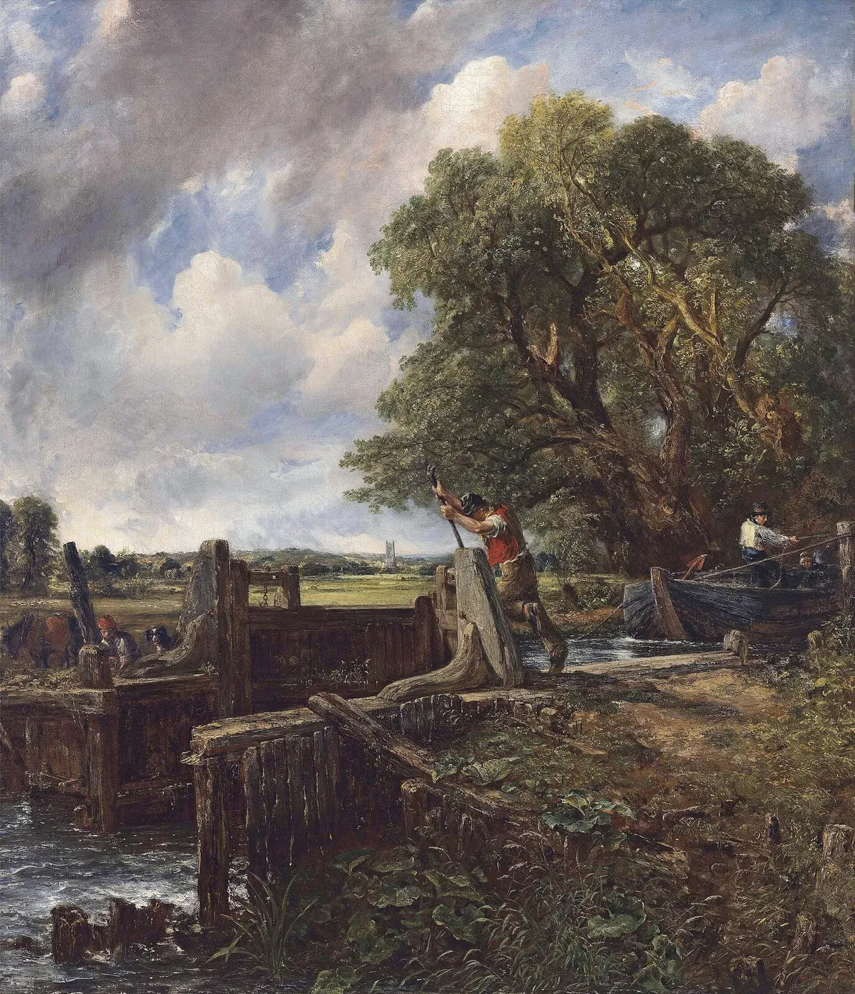 The Lock — John Constable