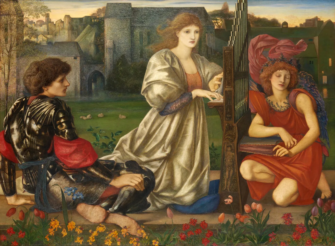 The Love Song — Edward Burne-Jones