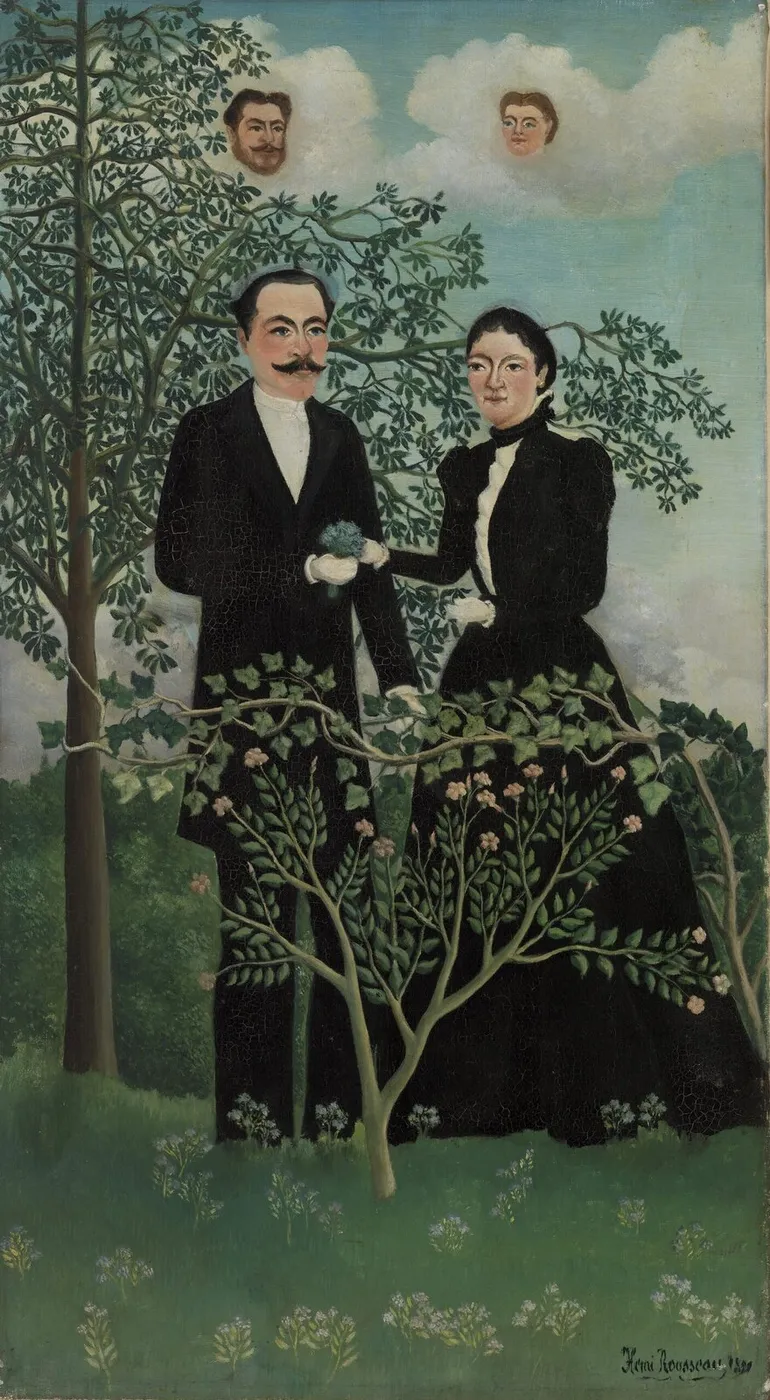 The Past and the Present, — Henri Rousseau