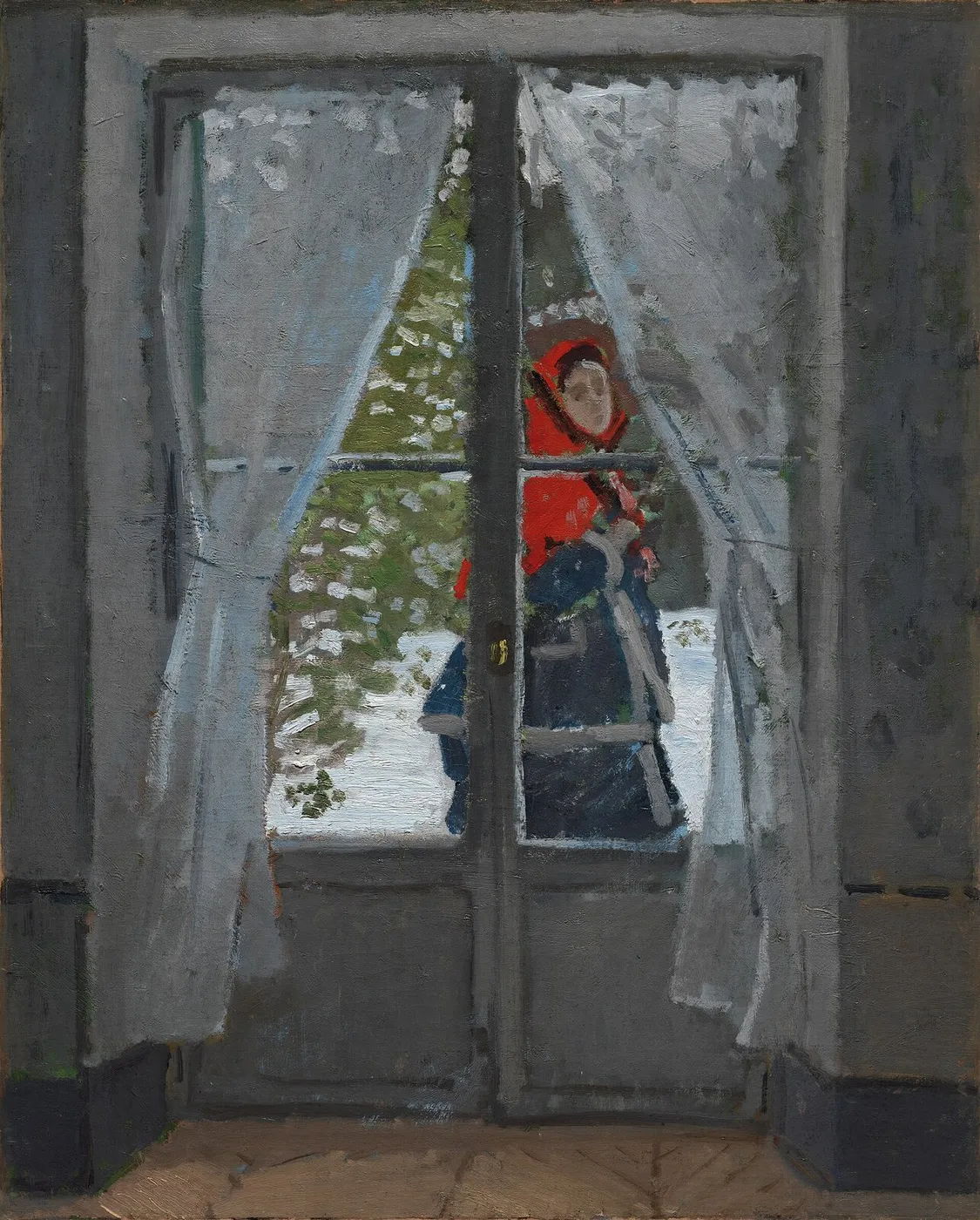 The Red Kerchief — Claude Monet