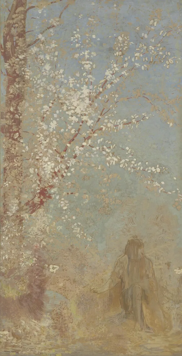 The Red Tree — Odilon Redon