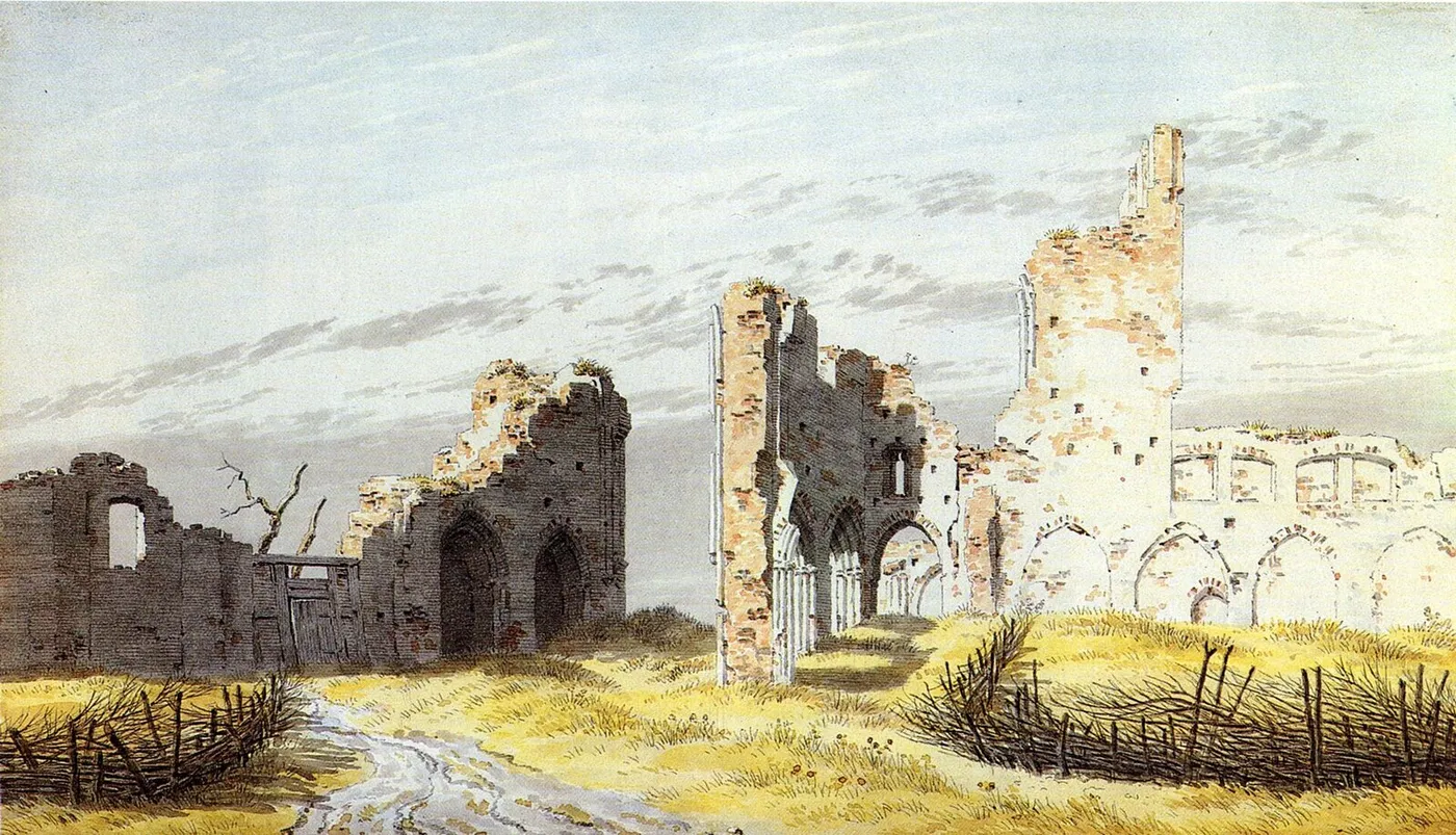 The Ruins of Eldena — Caspar David Friedrich