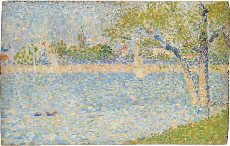 The Seine seen from La Grande Jatte — Georges Seurat