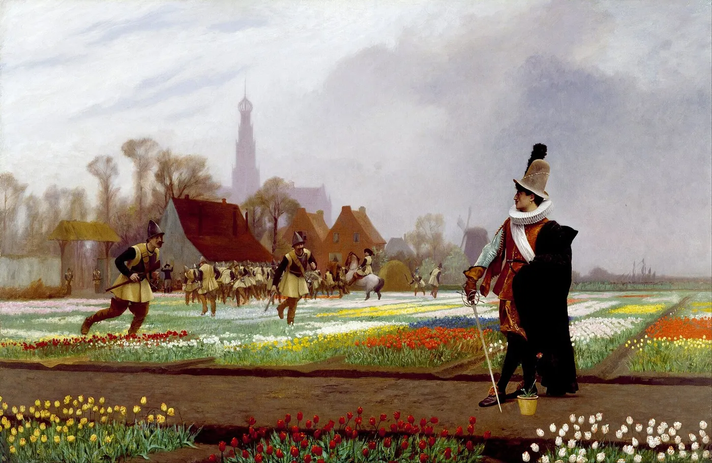 The Tulip Folly — Jean-Léon Gérôme
