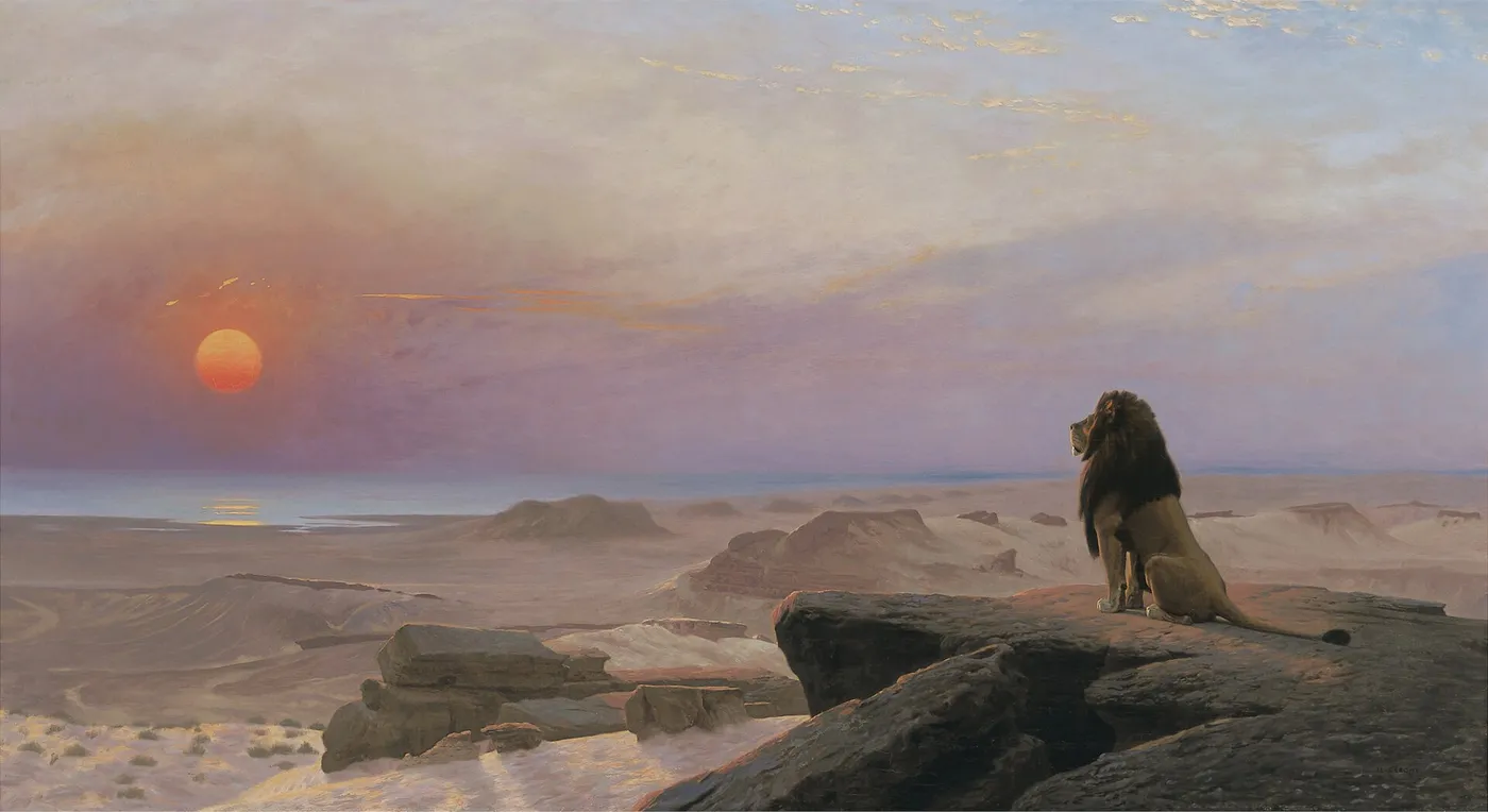 The Two Majesties (1883) by Jean-Léon Gérôme — original painting reproduced as a hand-painted oil on canvas