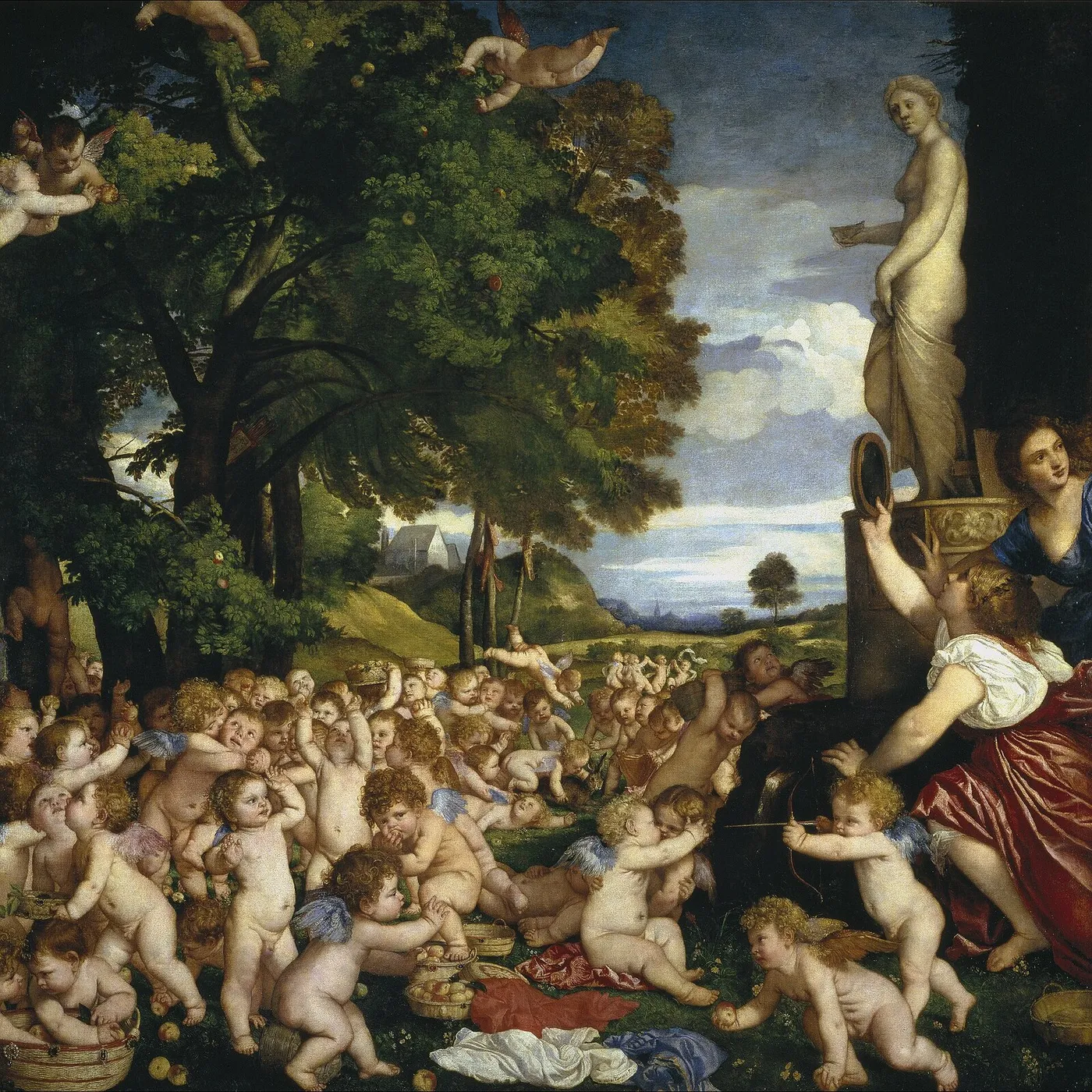 The Worship of Venus — Titian