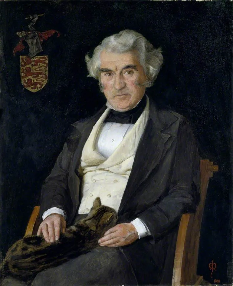 Thomas Combe (1796–1872) — John Everett Millais