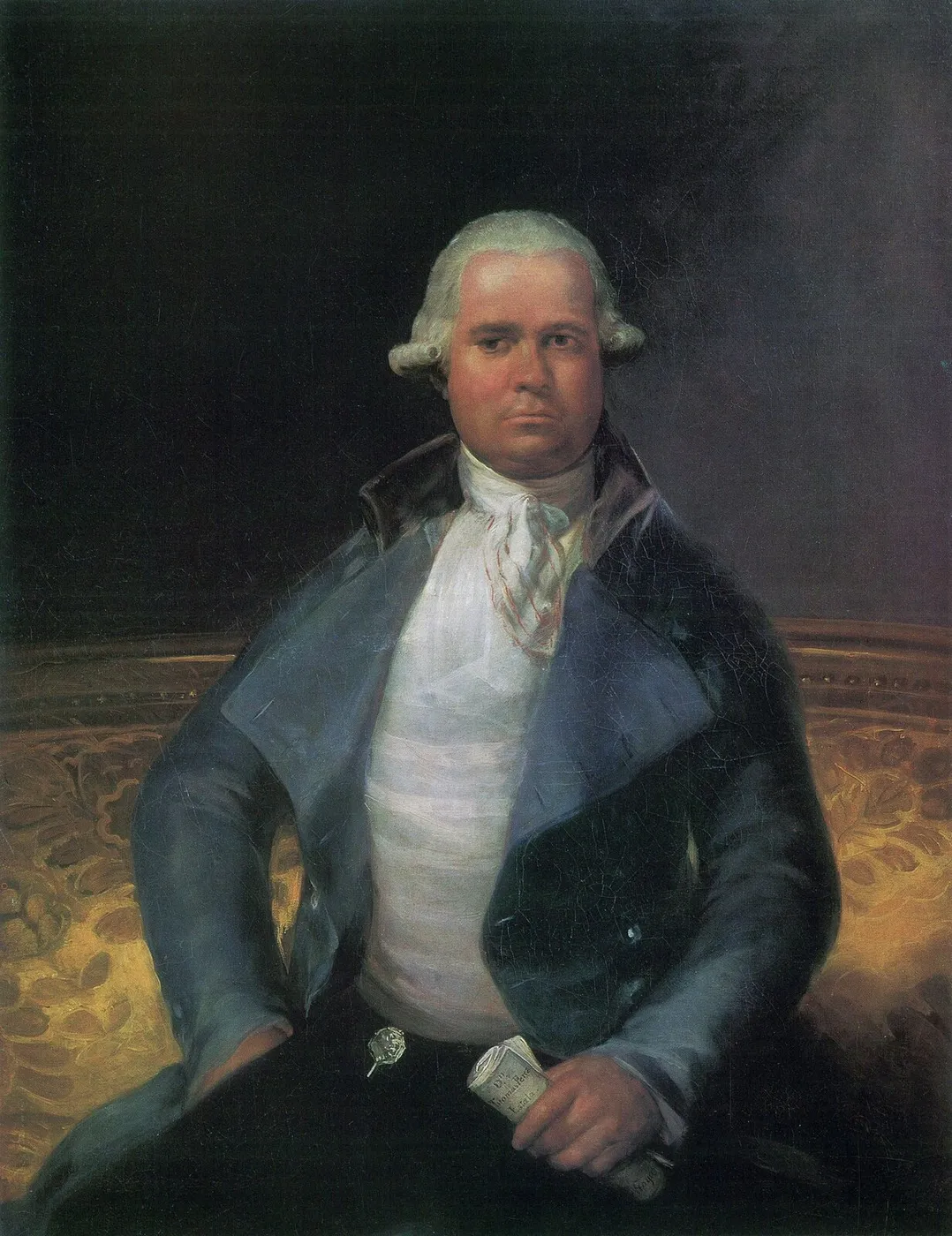 Tomás Pérez de Estala (1795) by Francisco Goya — original painting reproduced as a hand-painted oil on canvas