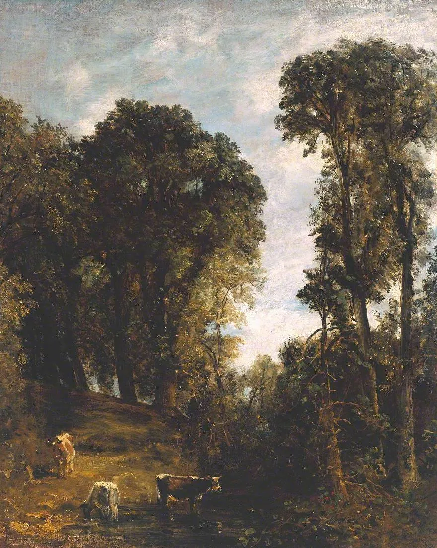 Trees at Hampstead — John Constable