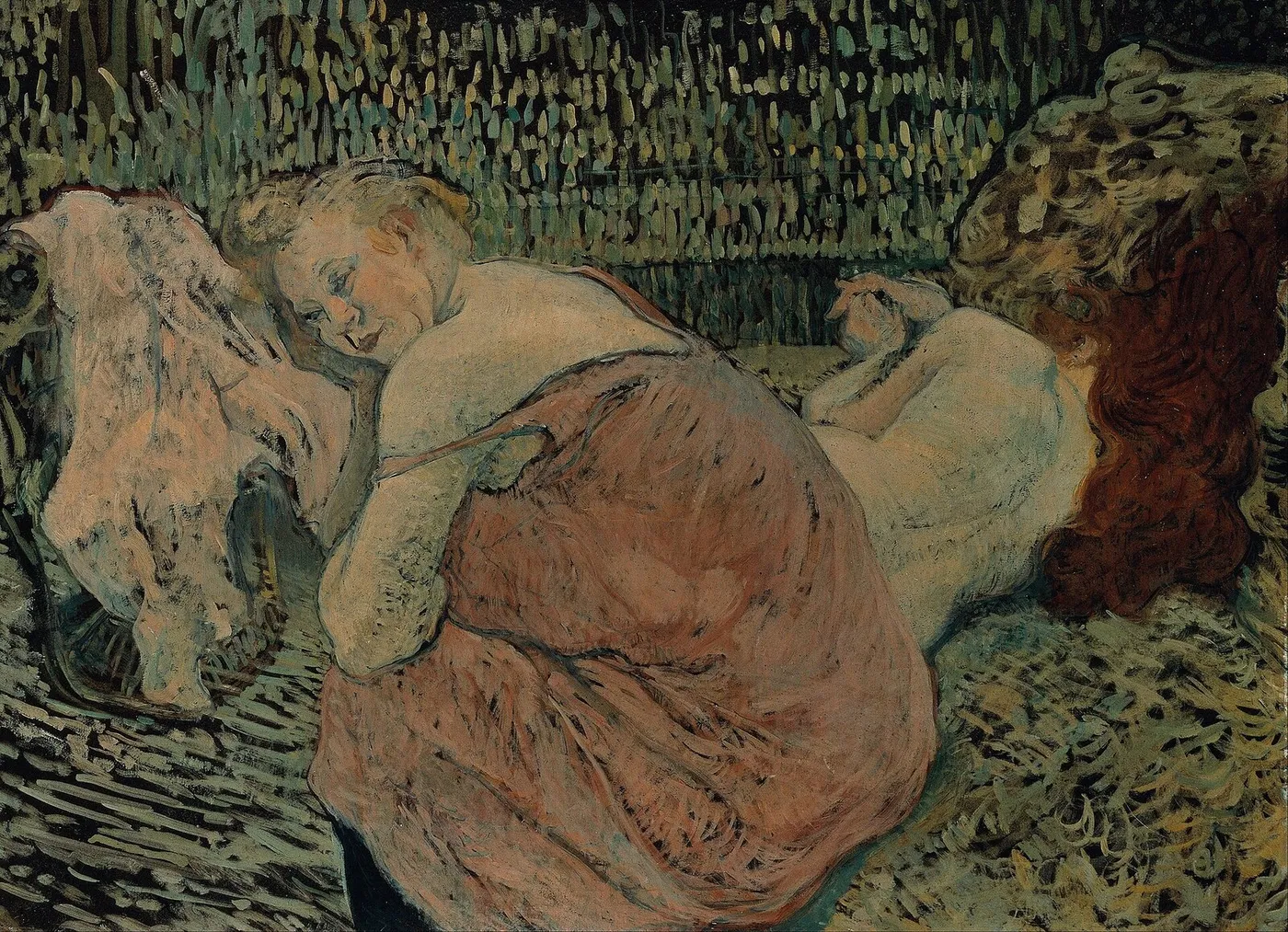 Two Friends — Henri de Toulouse-Lautrec