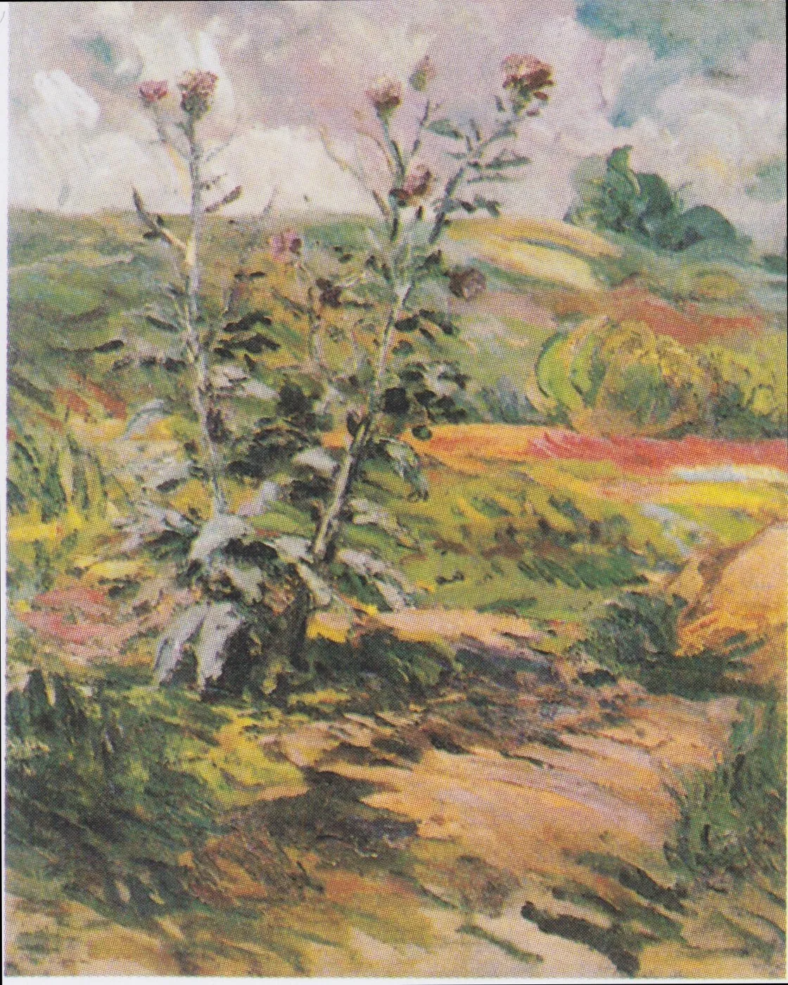 Two Thistles — Vincent van Gogh