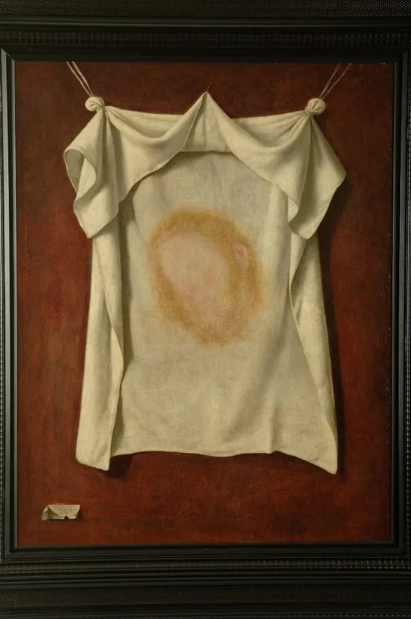 Veil of Veronica (1658) by Francisco de Zurbarán — original painting reproduced as a hand-painted oil on canvas
