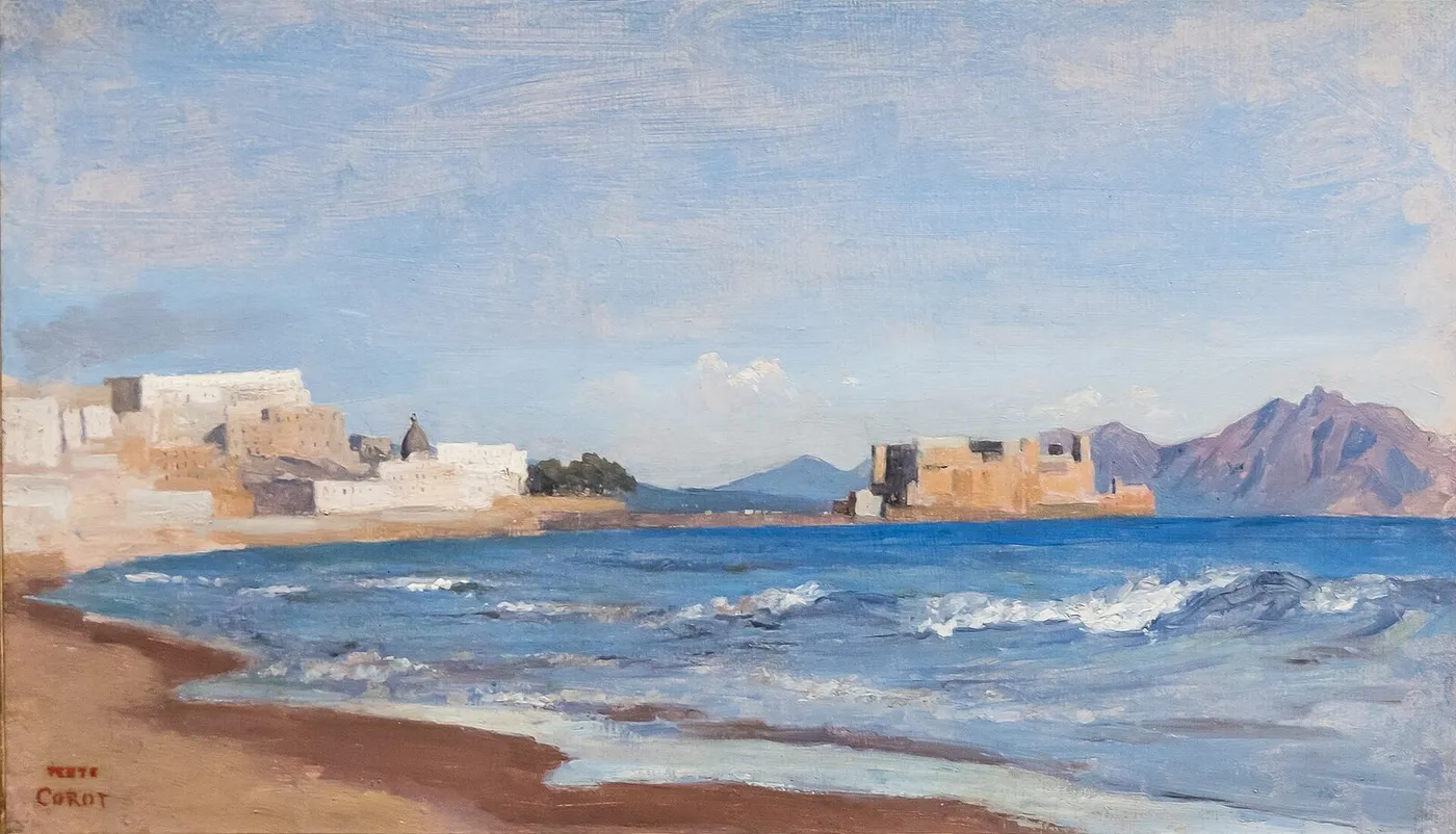 Vue de Naples — Jean-Baptiste Camille Corot