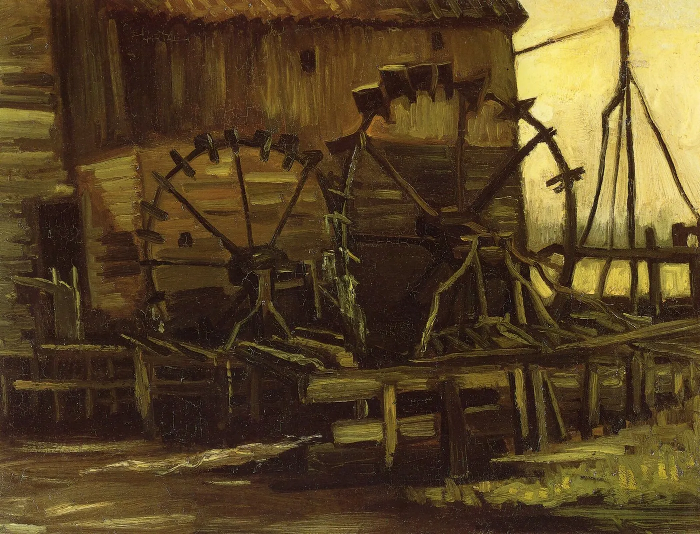 Water Mill at Gennep — Vincent van Gogh