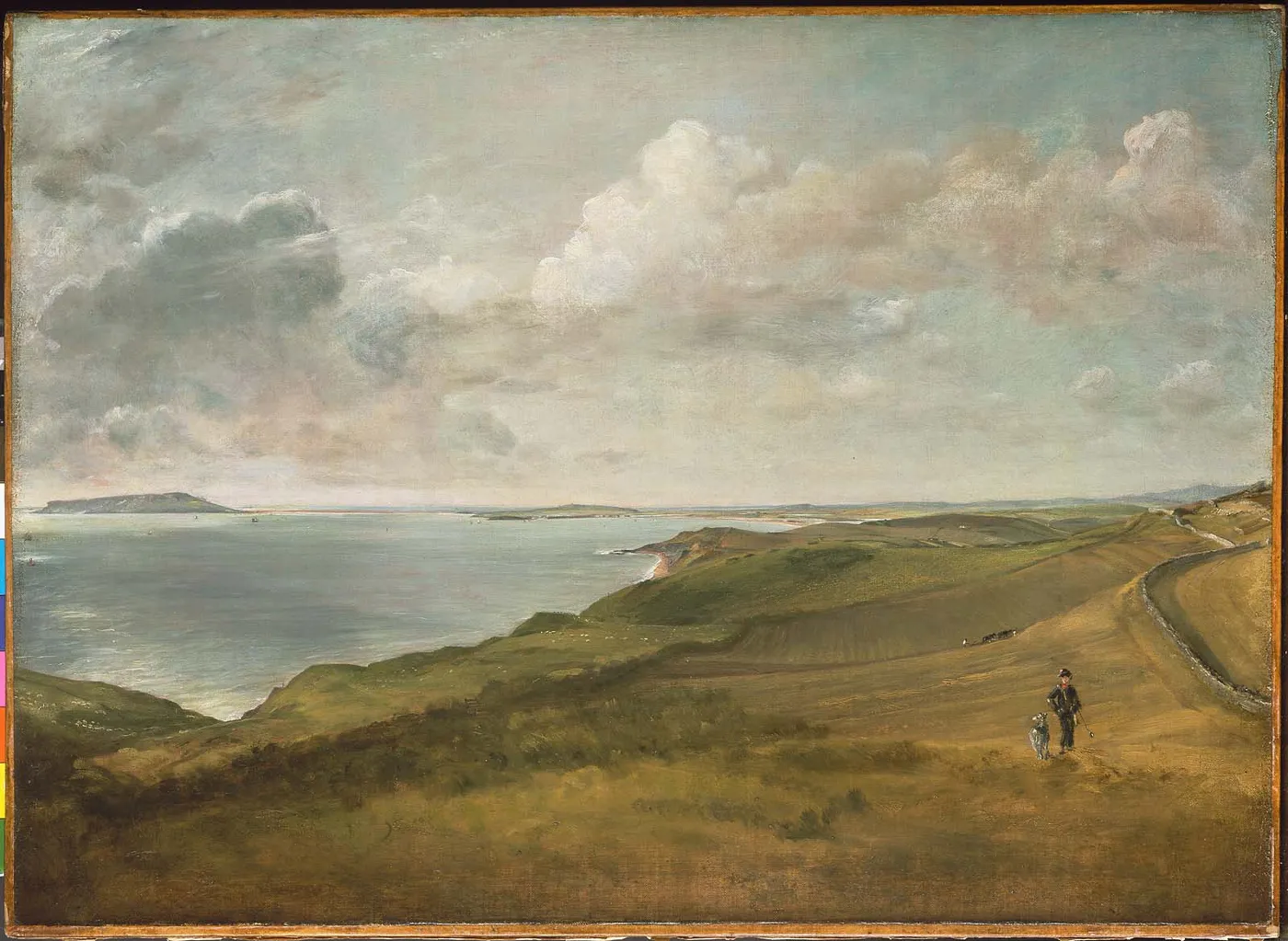 Weymouth Bay from the Downs above Osmington Mills — John Constable