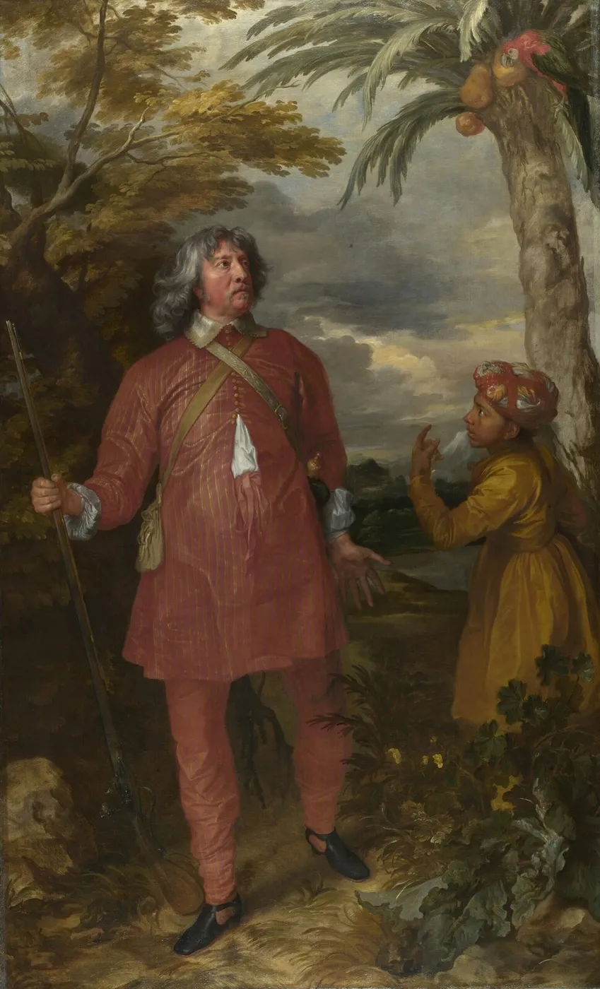 William Feilding, 1st Earl of Denbigh (1633) by Anthony van Dyck — original painting reproduced as a hand-painted oil on canvas
