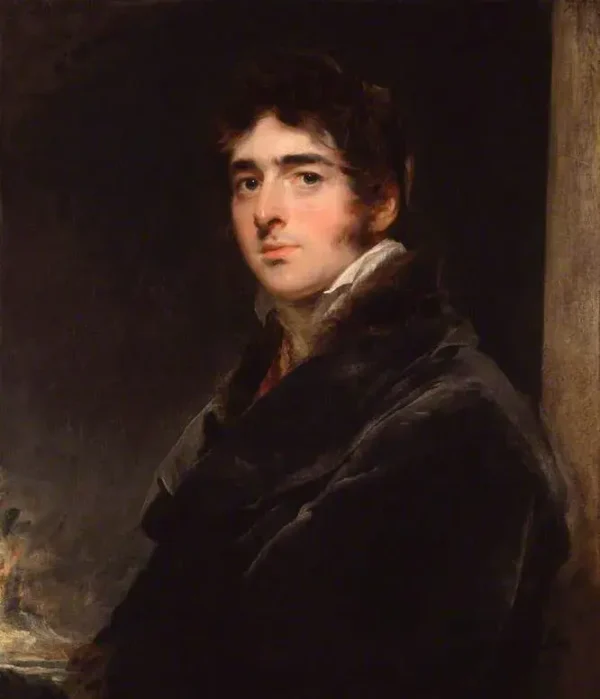 William Lamb, 2nd Viscount Melbourne (1805) by Thomas Lawrence — original painting reproduced as a hand-painted oil on canvas