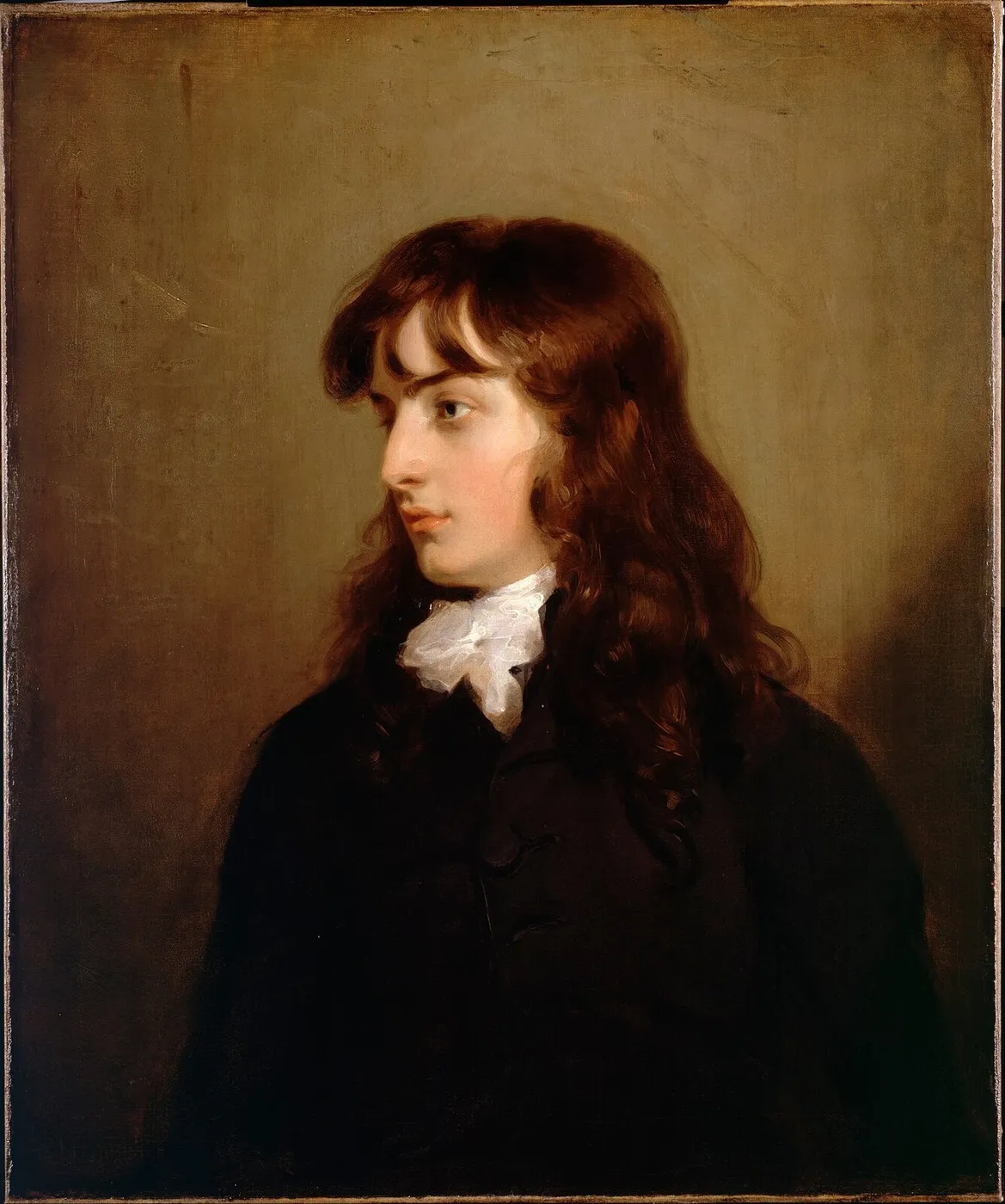 William Linley (1789) by Thomas Lawrence — original painting reproduced as a hand-painted oil on canvas