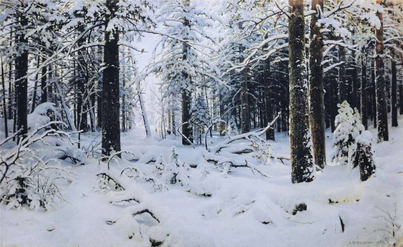 Winter — Ivan Shishkin