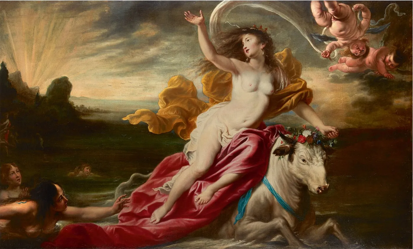 Abduction Of Europa — Cornelis Schut