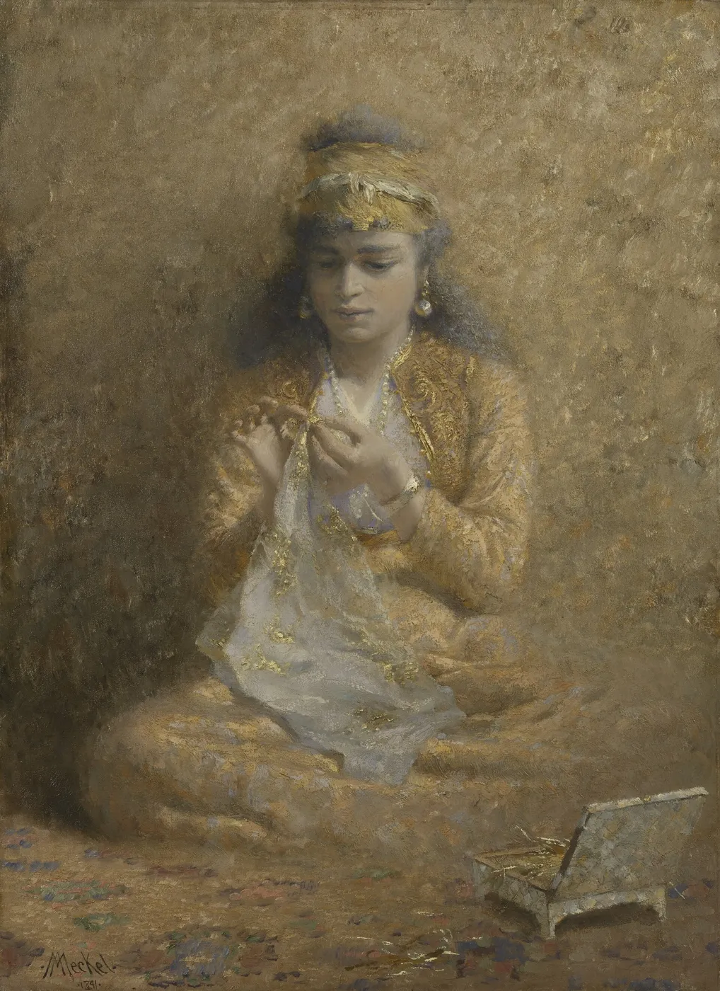Algerian woman — Adolf Meckel von Hemsbach