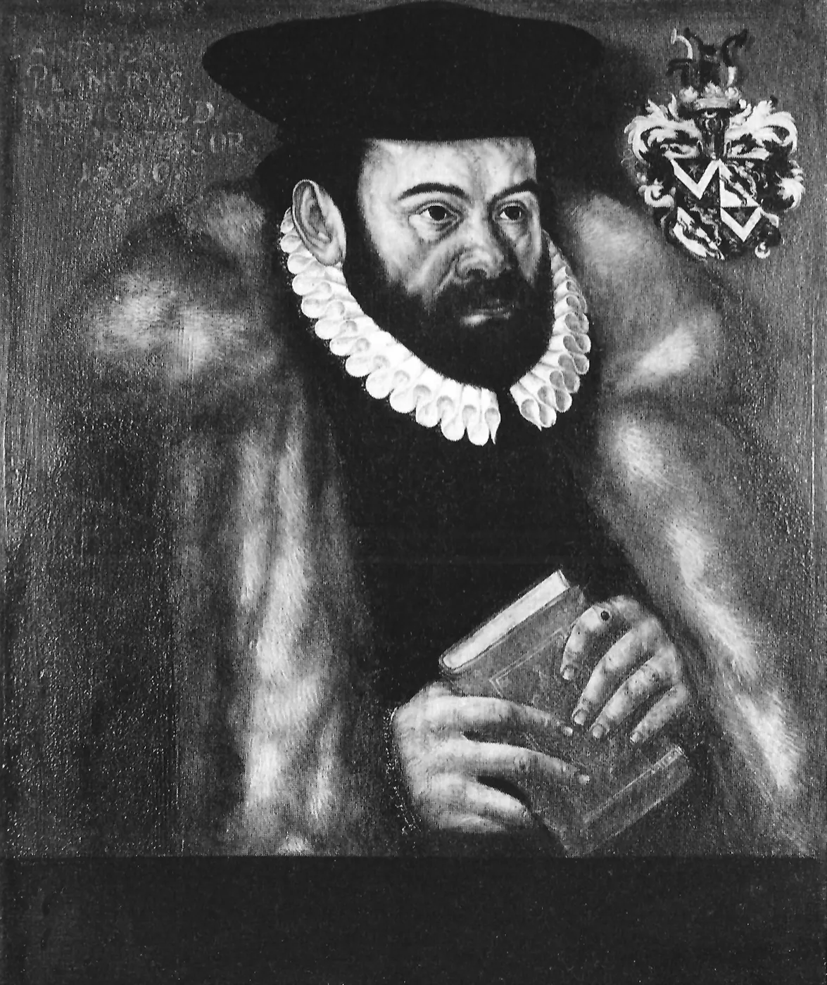 Andreas Planer (1546–1606) (1590) by Anton Ramsler — original painting reproduced as a hand-painted oil on canvas