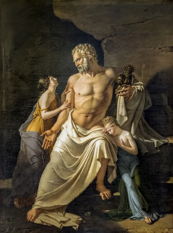 Aristide (1806) by Charles Brocas — original painting reproduced as a hand-painted oil on canvas