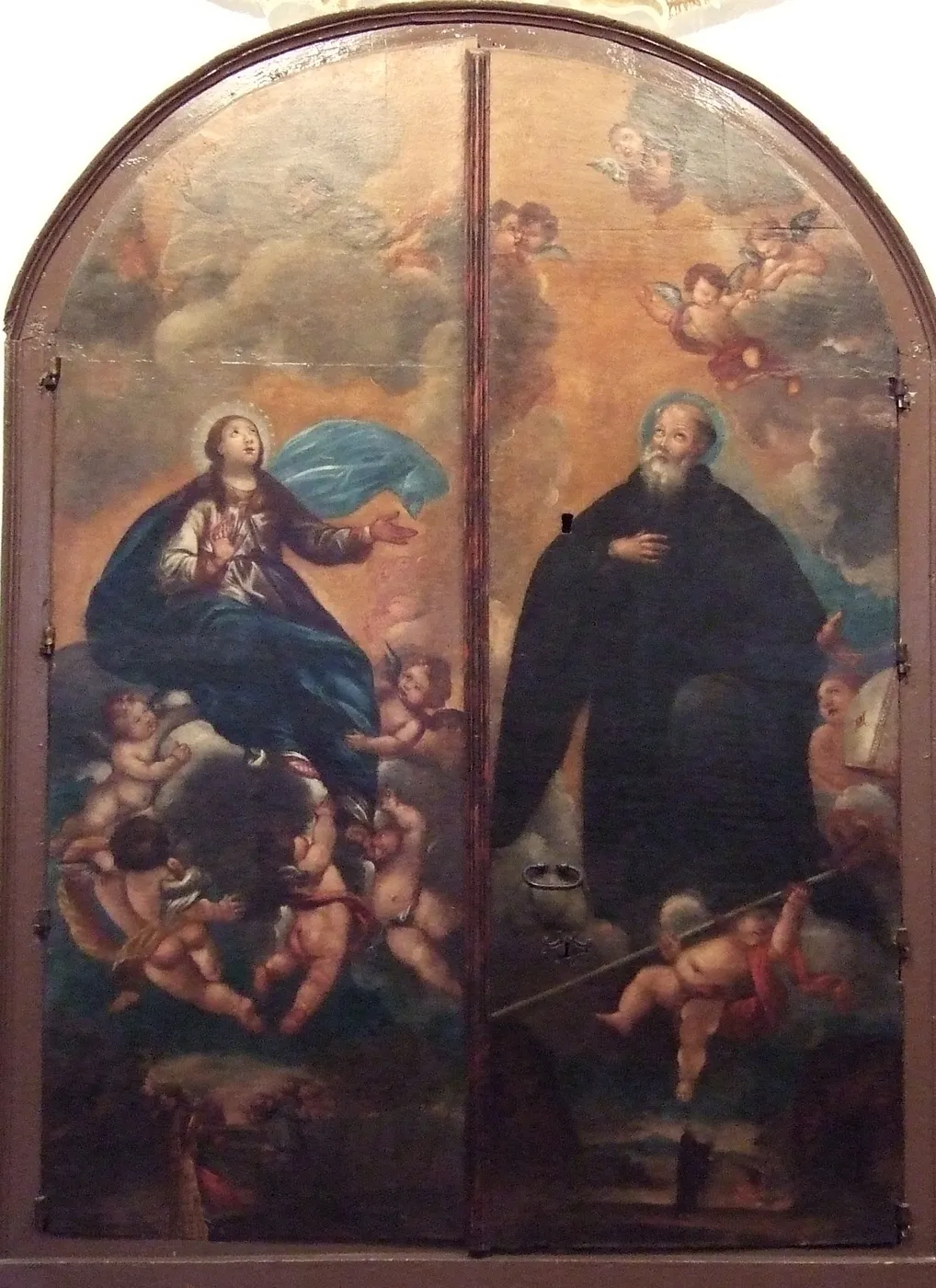 Assumption of the Virgin Mary and Saint Íñigo — Francisco Goya