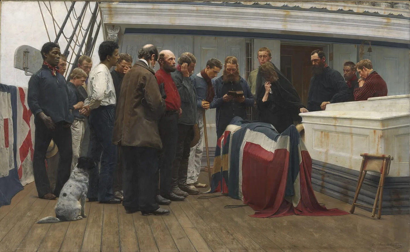 Burial at Sea — Carl Sundt-Hansen